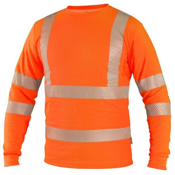 Canis (CXS) Férfi fényvisszaverő hosszú ujjú póló CXS OLDHAM -
Narancssárga | 3XL