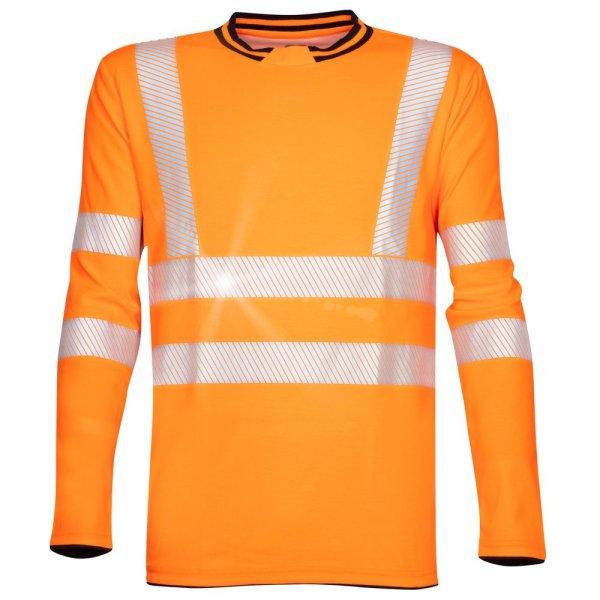 Ardon Hosszú ujjú fényvisszaverő póló SIGNAL - Narancssárga | 2XL