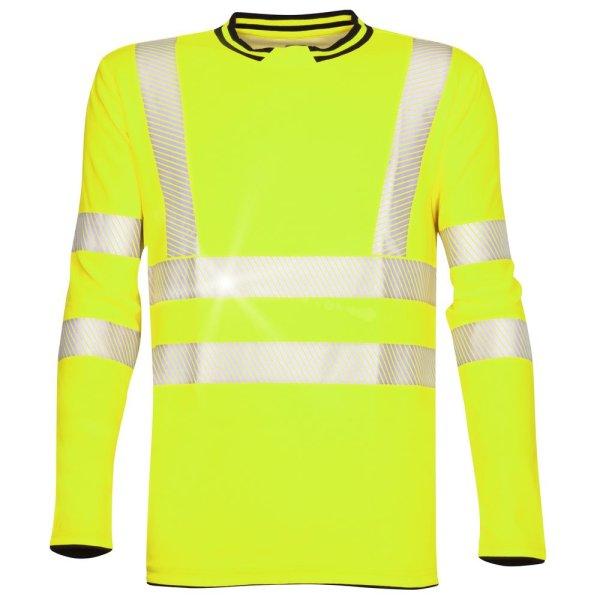 Ardon Hosszú ujjú fényvisszaverő póló SIGNAL - Sárga | 2XL