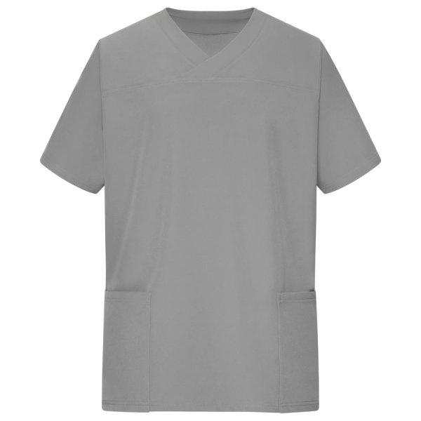 James & Nicholson (Daiber) Férfi sztreccs egészségügyi felső JN3104 -
Középszürke | 2XL