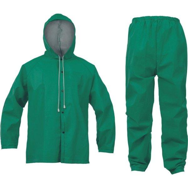 Cerva Vízálló kabát és nadrág szett TOMAGA - Zöld | 2XL