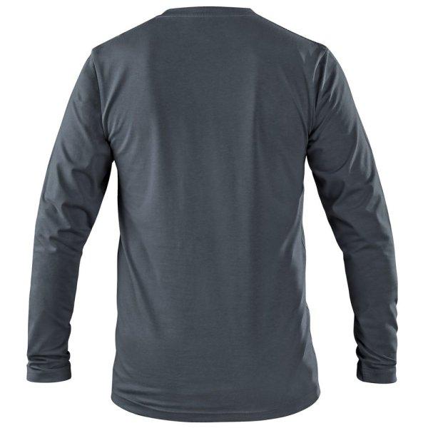 Canis (CXS) Férfi hosszú ujjú póló CXS SIMON - Antracit | 3XL