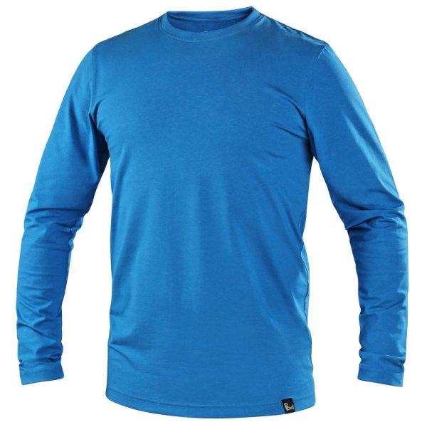 Canis (CXS) Férfi hosszú ujjú póló CXS SIMON - Azúrkék | 3XL