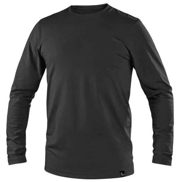 Canis (CXS) Férfi hosszú ujjú póló CXS SIMON - Fekete | 4XL