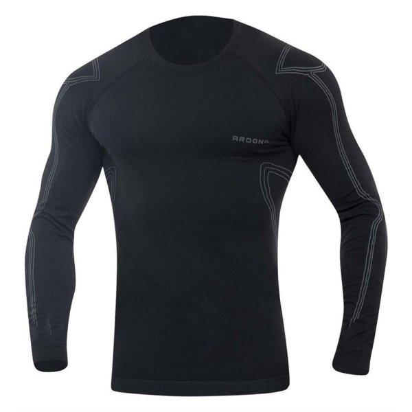Ardon Férfi funkcionális, hosszú ujjú póló LYTANIX - Fekete | 2XL