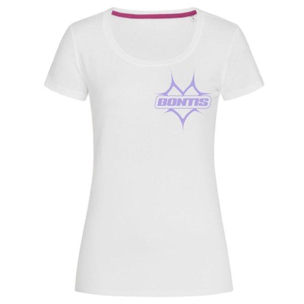 Bontis Női póló SPIKY HEART - Fehér | 2XL