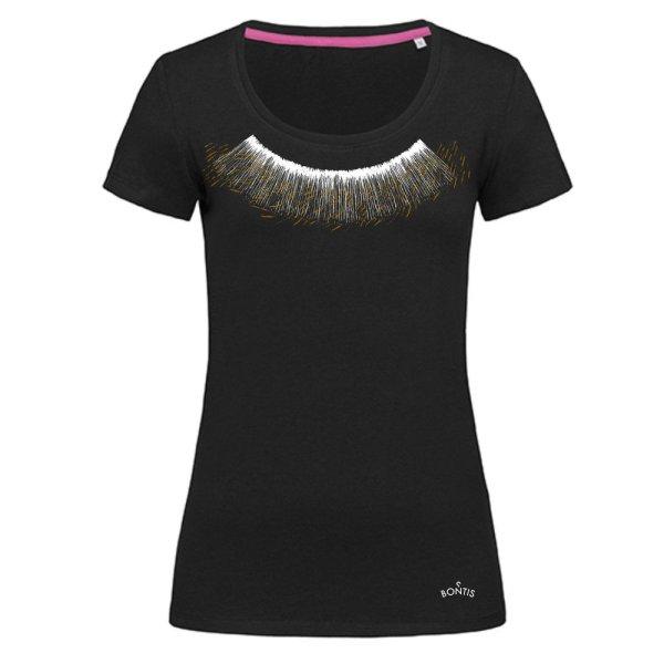 Bontis Női póló TWINKLE - Fekete | 2XL