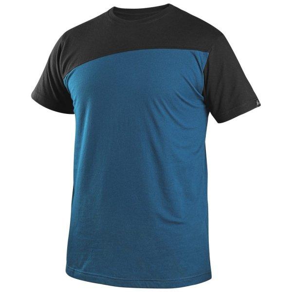 Canis (CXS) Férfi póló CXS OLSEN - Olajzöld / fekete | 2XL