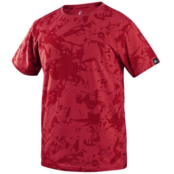 Canis (CXS) Férfi póló CXS MERLIN - Piros | 3XL