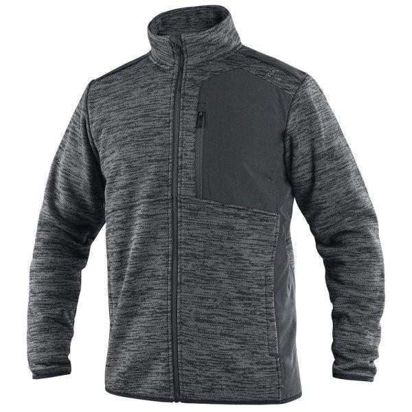 Canis (CXS) Férfi pulóver CXS 4ENVI HAMPTON - Sötétszürke | 3XL
