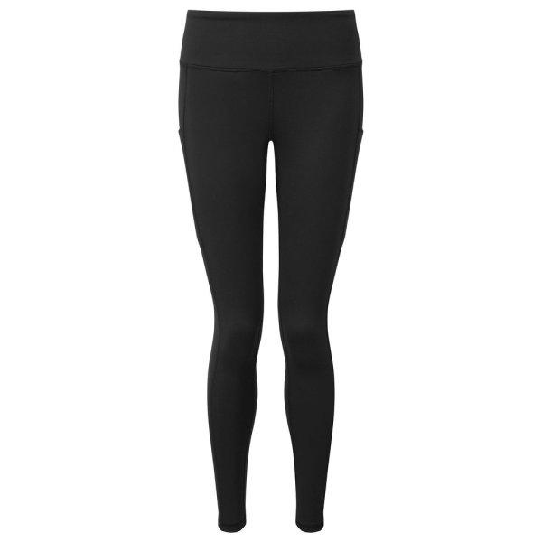 TriDri® Női leggings zsebekkel - Fekete | 3XL