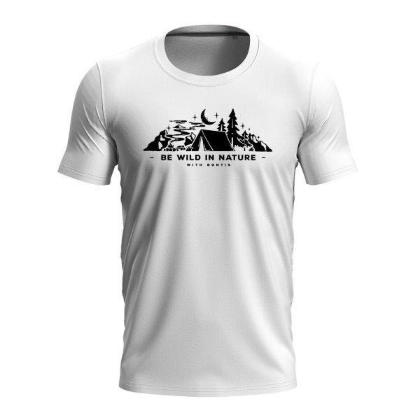 Bontis Póló BE WILD IN NATURE - Fehér | 2XL