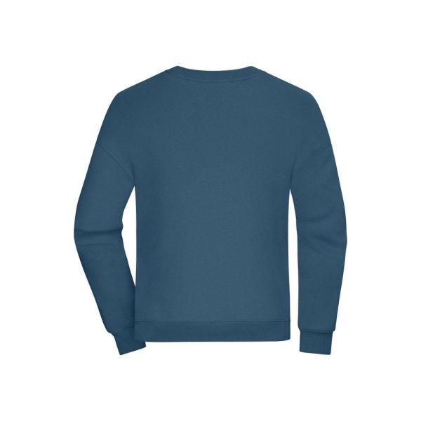 James & Nicholson (Daiber) Oversize UNISEX pulóver - Dusty blue | 2XL