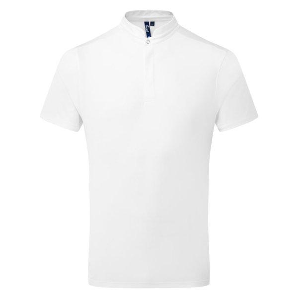 Premier Workwear Rövid ujjú szakács póló - Fehér | 4XL