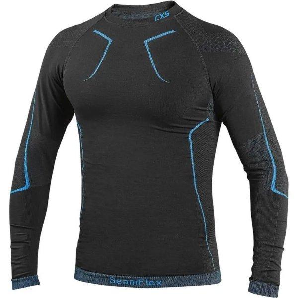 Canis (CXS) Férfi SeamFlex hosszú ujjú funkcionális póló - XL/2XL