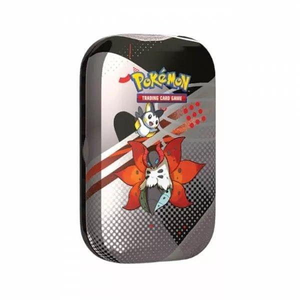 Kártyajáték Pokémon TCG: Scarlet & Violet Black Bolt & White Mini Tin Emolga
és Volcarona (Pokémon)