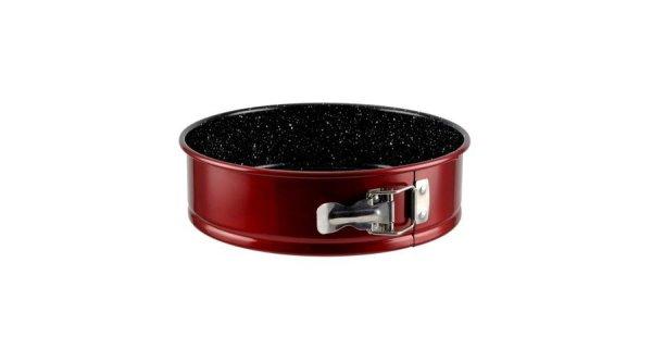 24 cm-es tapadásmentes kapcsos tortaforma Perfect Home Metal Red Line