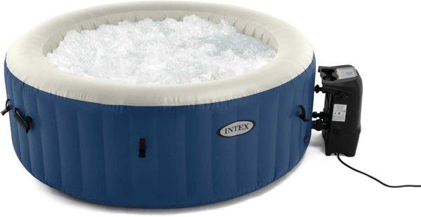 INTEX PureSpa Bubble Blue jacuzzi, 4 személyes, kerek, D180 x 66 cm, kék /
fehér (28486)
