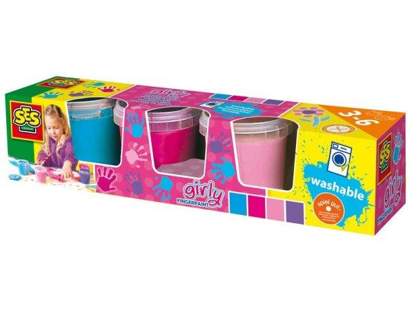 SES ujjfesték lányoknak 4 darabos készlet - 145 ml