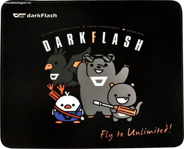 darkFlash Fly to Unlimited Gaming Egérpad Black