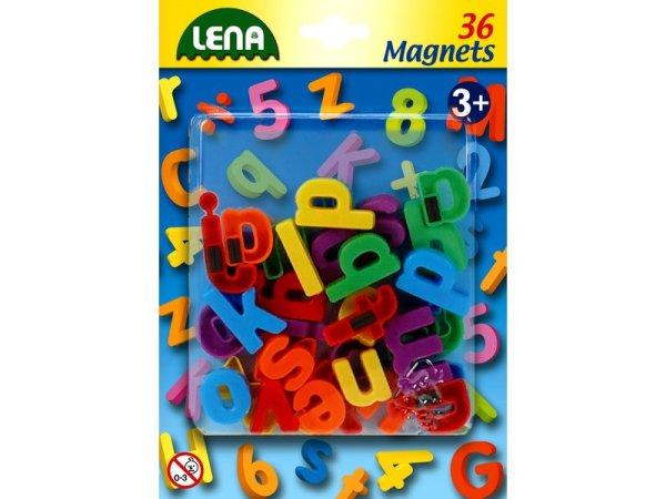 Mágneses kisbetűk 36 darabos készlet