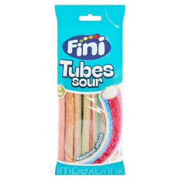 Fini Tubes szivárvány savanyú gumicuk80g