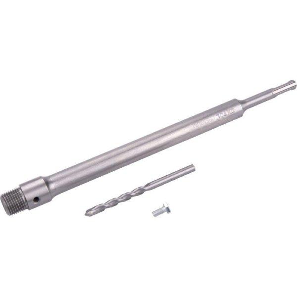 EXTOL PREMIUM hosszabbító szár központfúróval, M22×300mm hosszúság, SDS
befogás, Extol Prémium tégla körkivágókhoz