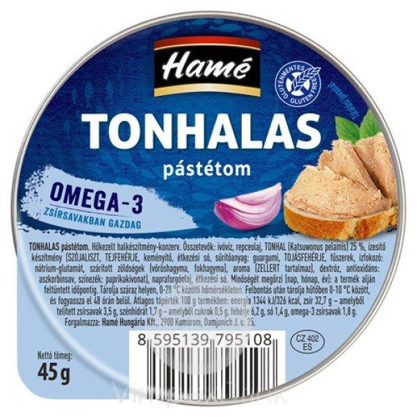 Hamé pástétom tonhalas 45g
