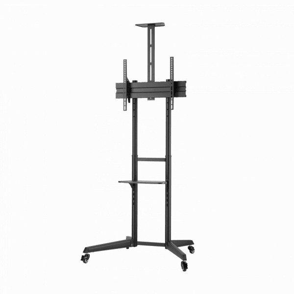 SBOX FS-401 Gurulós konzol, konferencia állvány, 32"-55", 600x400,
max 50 kg