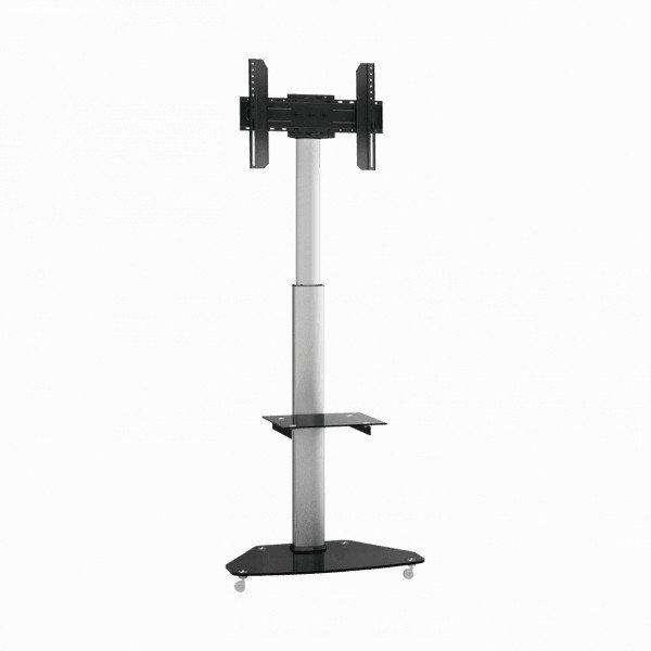SBOX FS-500 Gurulós konzol, konferencia állvány, 37"-70", 600x400,
max 40 kg