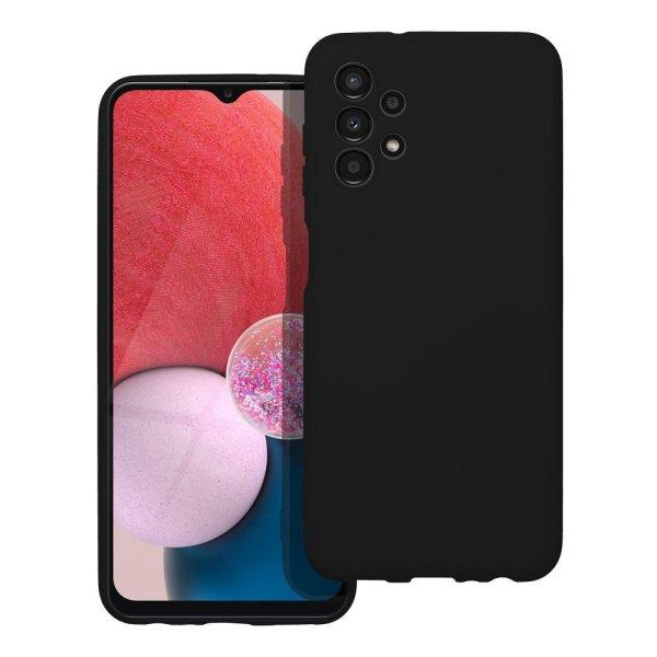 Samsung Galaxy A14 4G/5G szilikon tok, matt, velúr belső, fekete, SM-A145,
SM-A146, Silicone