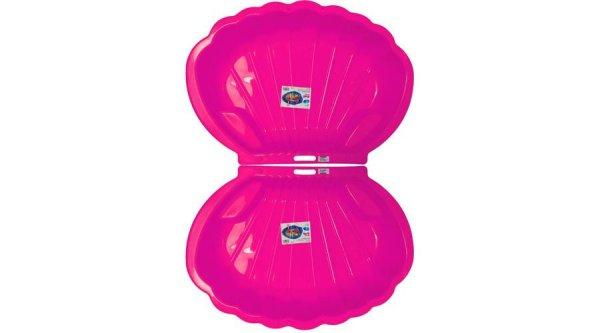 Homokozó kagyló 1 pár Magenta -  TWIN STAR 2075
