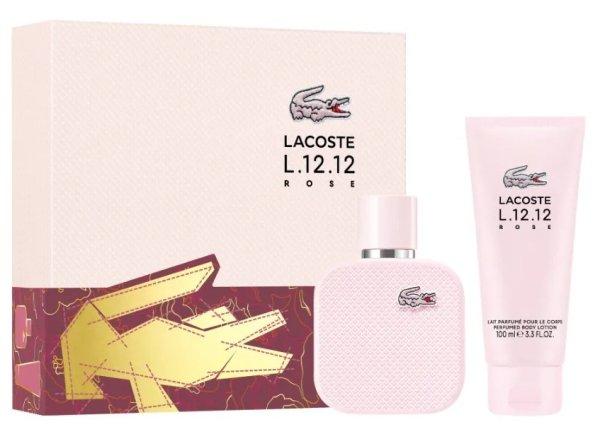 Lacoste Lacoste L.12.12. Rose - EDP 50 ml + testápoló tej 100 ml