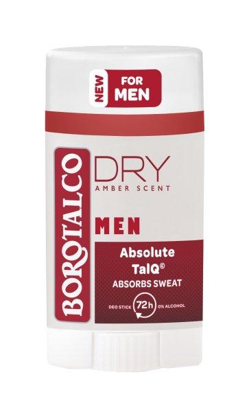 Borotalco Szilárd dezodor Men Dry Amber Scent (Deo Stick) 40 ml