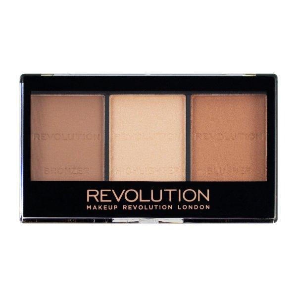 Revolution Világosító arckontúr szett (Ultra Brightening Contour Kit) C04
