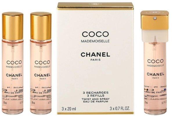 Chanel Coco Mademoiselle - EDP utántöltő (3 x 20 ml) 60 ml