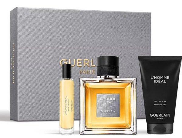 Guerlain L’Homme Ideal - EDT 100 ml + tusfürdő 75 ml + EDT 10 ml