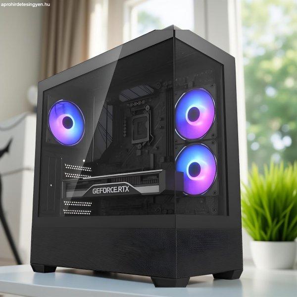 Csúcskategóriás DARKFLASH DS900 i5 14400F/32DDR5/2TB NVME/RTX5060 8GB Gamer
PC