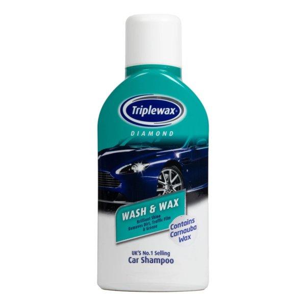 Autósampon viasszal 500 ml, CarPlan Triplewax Car Shampoo