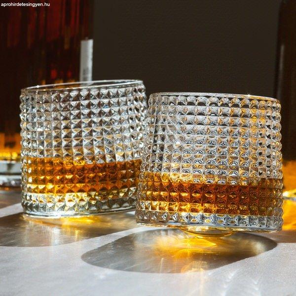 Kristály whiskys poharak (2 darab)