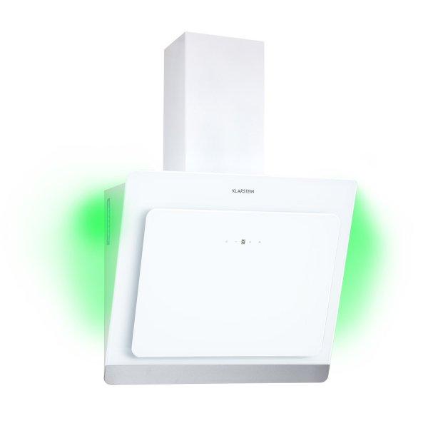 Klarstein Aurora Eco 90, páraelszívó, 69 cm, falra szerelhető, 550 m³/h,
A+, érintéses vezérlés, fehér