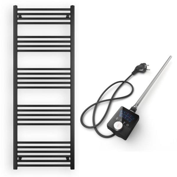 Törölközőszárító radiátor elektromos fűtőpatronnal 60 x 160 cm - Nero
Italia AF13-600W (fekete)