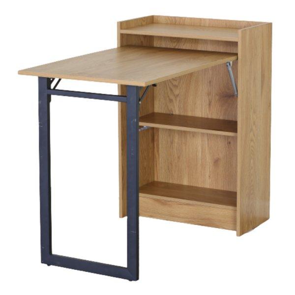 Intenso Compact összecsukható íróasztal / számítógépasztal polcokkal -
100 cm