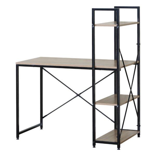 Intenso Compact íróasztal / számítógépasztal polcrendszerrel - 100 x 52 cm
