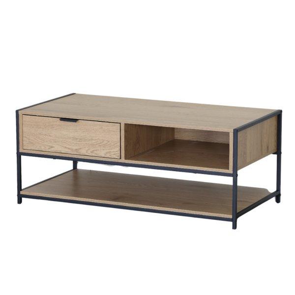 Intenso Compact dohányzóasztal fiókkal - 100 x 50 cm