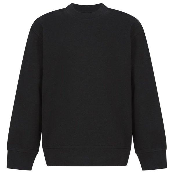 SF (Skinnifit) Gyermek pulóver - Fekete | 9-10 éves