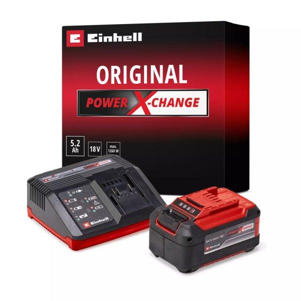 Einhell 5,2 AH 18V X-CHANGE & 4A FASTCHARGER KIT akkumulátor + gyorstöltő