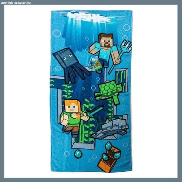 Minecraft Dive fürdőlepedő, strand törölköző 70x140cm CBX2452634MC