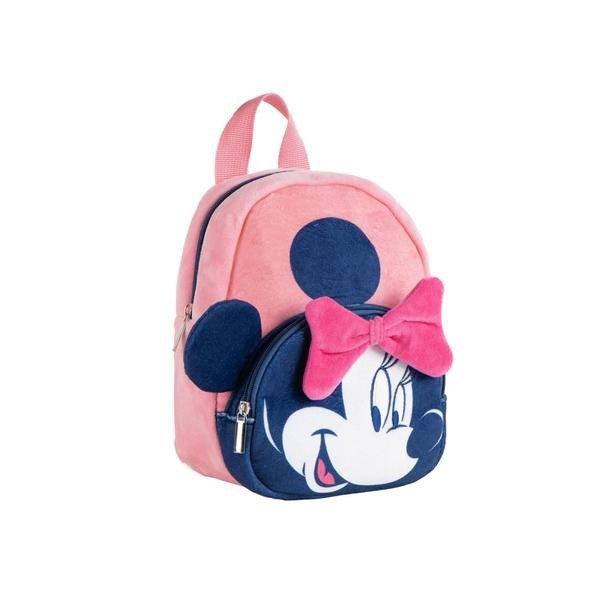 Minnie Egér Plüss Gyerek Hátizsák – Rózsaszín, Masnival és 3D
Fülekkel, Ovis Méret 2100005843