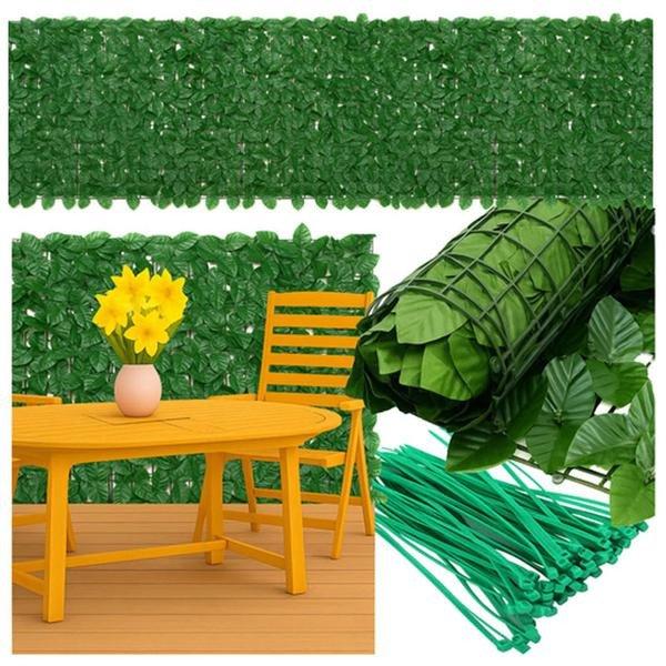 GARDLOV Műsövény 500 x 50 cm – 10 paneles zöld sövényszőnyeg 00025342